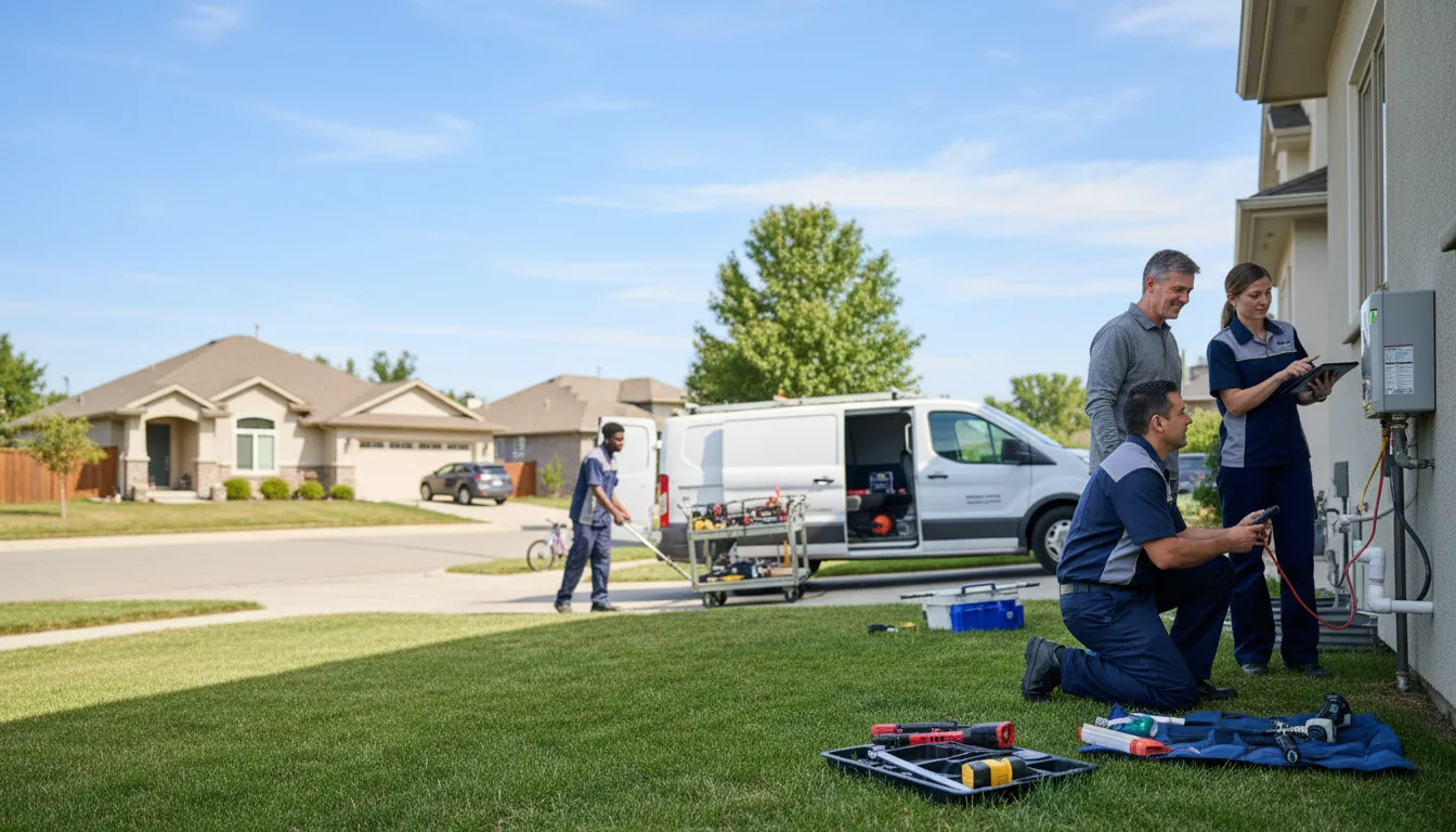 Tankless water heater service in Tuleta, TX